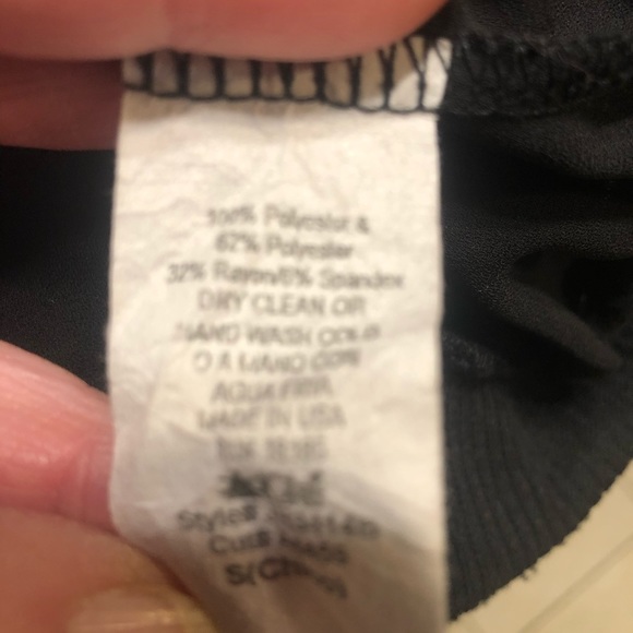 Epique Moi Thin Black Jacket Skull on Back Size S - Picture 5 of 5